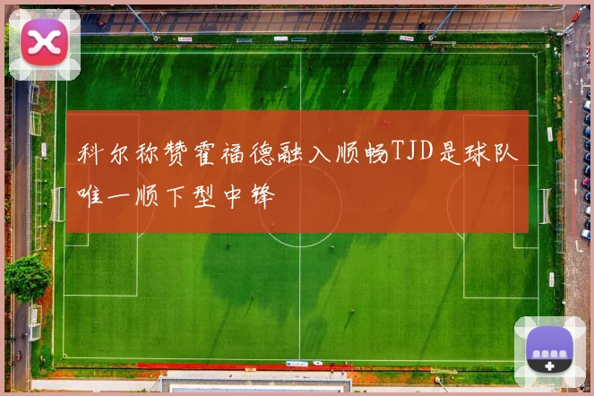 科尔称赞霍福德融入顺畅TJD是球队唯一顺下型中锋